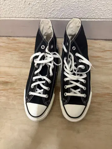 ALL STAR 블랙 스니커즈 일본제