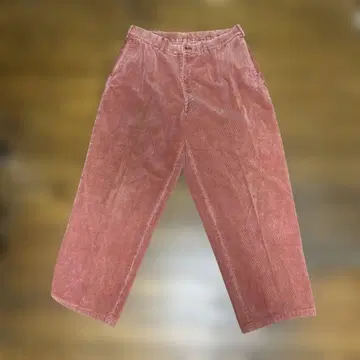 B.D. Baggies 코듀로이 와이드 팬츠 핑크