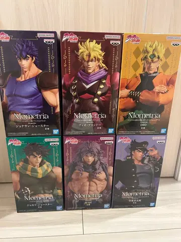 죠죠의 기묘한 모험 Mometria 피규어 6체 세트