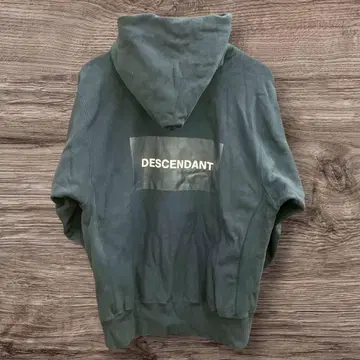 26Q3 디센던트 DESCENDANT 후드티 후디 백 로고