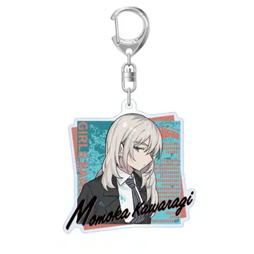 극장판 총집편 걸즈밴드크라이 아크릴 키링 카와라기 모모카 미개봉 새상품