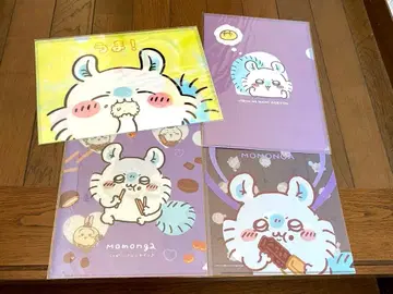 치이카와 모몽가 클리어 파일 4장 세트 후지TV 도쿄역 롯데