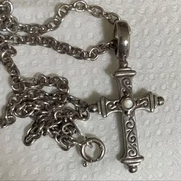 Silver 925 빈티지 크로스 목걸이