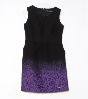 Desigual/데시구알 그라데이션 원피스 블랙 x 보라색