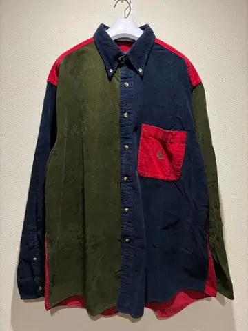 NAUTICA 코듀로이 긴팔 셔츠 노티카 tommy 90s