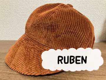 [ RUBEN ] 루벤 헌팅 캡 모자 벨로아 여성용