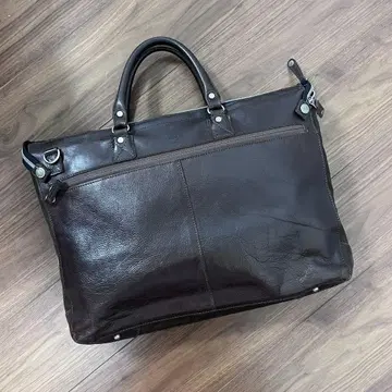 [미사용에 가까움] DOUBLES 브리프 케이스 비즈니스 백 다크 브라운