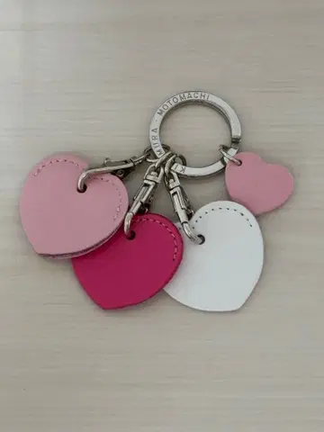 키타무라 하트 가죽 키링