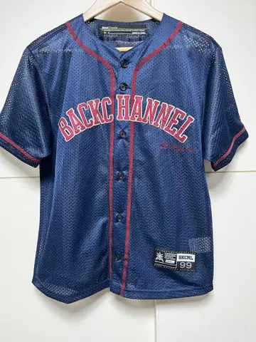 [ 미사용 ] Back Channel 백 채널 베이스볼 저지