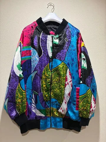 빈티지 얇은 소재 자켓 스다 마사키 피카소