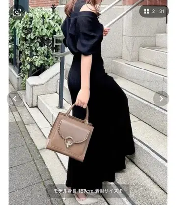 RESEXXY 숏 가디건 니트 원피스 set