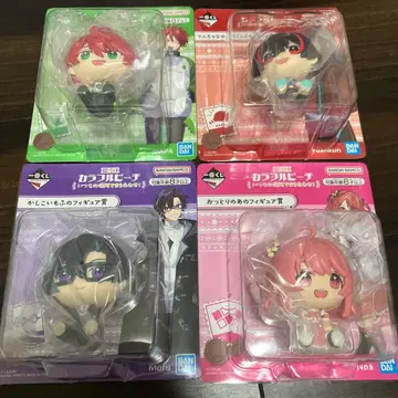 제일복권 컬러풀피치 언제나의 장소에서 만나자! 피규어 4종 세트