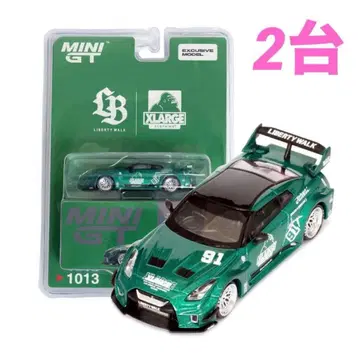 LIBERTY WALK x XLARGE MINI GT 1/64 2대