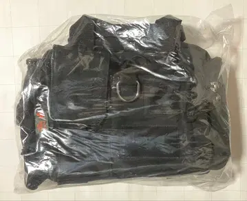 모험 용품 밀리터리 숄더 초기 백 블랙