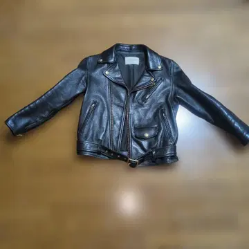 beautifulpeople 블랙 가죽 더블 라이더 자켓