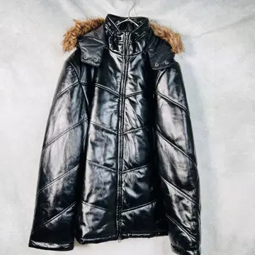 [프랭크쉘] 가죽 자켓 충전솜 천연 가죽 램 가죽 후드 부착