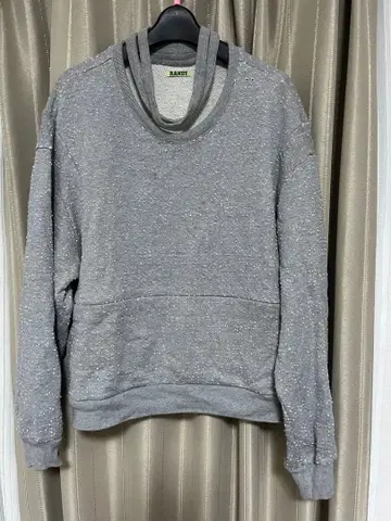 RANDY 24aw lay 그레이 맨투맨 트레이닝복