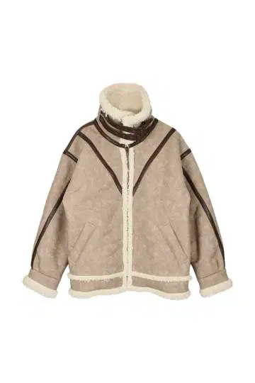 viavanda 2WAY BIG MOUTON COAT B-3