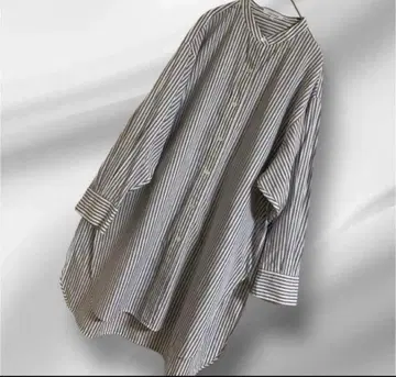 빅 사이즈! 23구 MY STANDERD 밴드 카라 셔츠 46