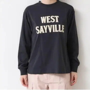 [ Dessin ] [ 세탁 가능 ] 롱 슬리브 로고 T셔츠