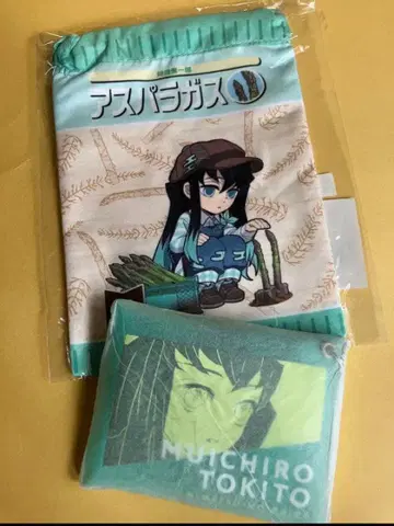 귀멸의 칼날 원화전 클리어 파우치 컬렉션 토키토 무이치로 수확제 복조리