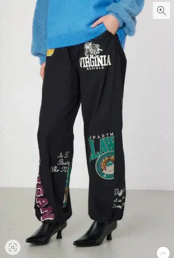 RCWB 칼리지 프린트 팬츠