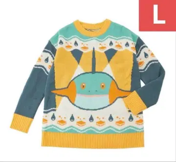 포켓몬 센터 2024 크리스마스 크리스마스 스웨터 눈쓰기 L 사이즈