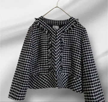 빅 사이즈! DAMA collection 트위드 노카라 자켓 13