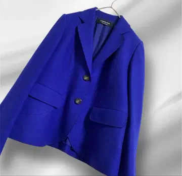 빅 사이즈 LAPINE BLANCHE 라핀 / 로얄 블루 울 자켓