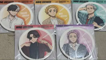 WIND BREAKER 화이트 도석 코스터 5종