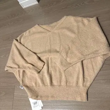 SNIDEL 스나이델 홈 돌먼 슬리브 니트