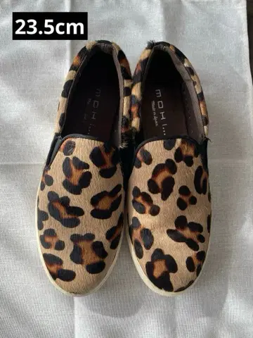 [ 23.5cm ] MOHI 모히 레오파드 슬립온