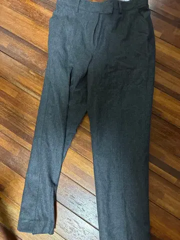 Hanne Mori 그레이 슬랙스