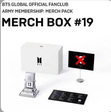 BTS MERCH BOX #19