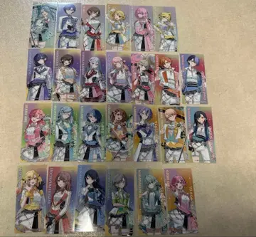 애니메이트 특전 프로세카 감사제 기념 페어 클리어 책갈피 26종 전종