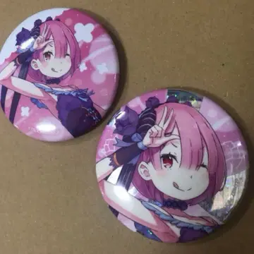 라무와 렘의 생일 생활 2021 라무 캔뱃지 2종