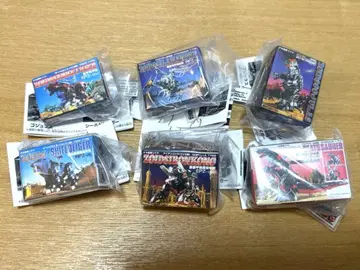 조이드 미니어처 패키지 컬렉션 전 6종 컴프 세트