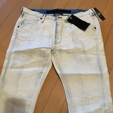 Blue Way Jeans 화이트 데님 팬츠