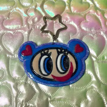 엔젤 블루 BIG 아크릴 키링