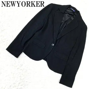 NEWYORKER 테일러드 자켓 블랙 9AR B8726