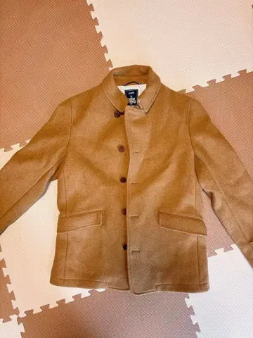 남성용 P 코트 쉽스 L 사이즈 캐러멜색