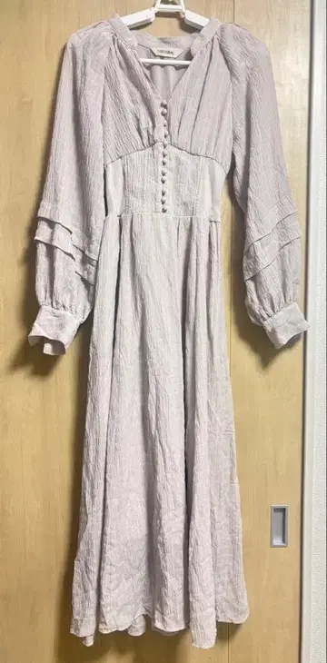 COCODEAL 셔링 코르셋 절개 원피스 사이즈 1(S) 라벤더