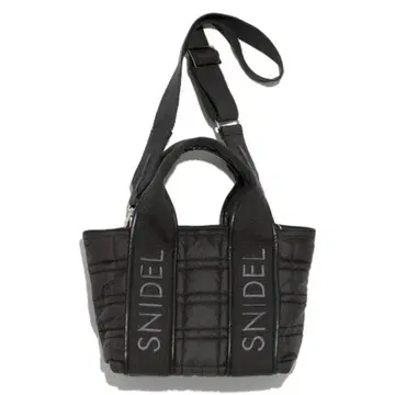 SNIDEL 스나이델 퀼팅 로고백 퀼팅 로고 백