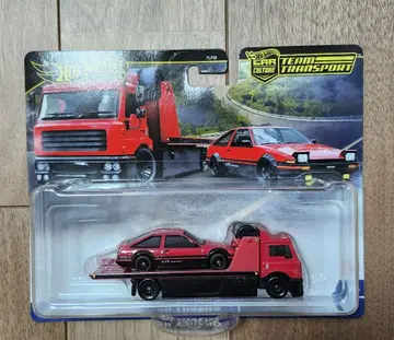 핫휠 팀 트랜스포트 도요타 AE86 스프린터 트레노 레드