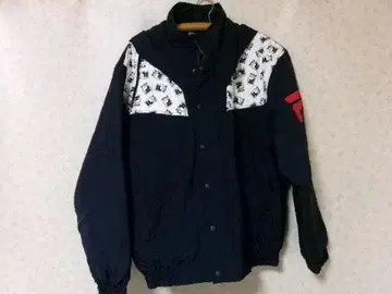 100644 휠라 패딩 자켓 네이비 M