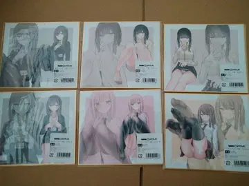 대거짓말 DMM 스크래치 D상 색지 6종 세트