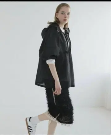 LE CIEL BLEU 블루종 아우터 시어 볼륨 블루종