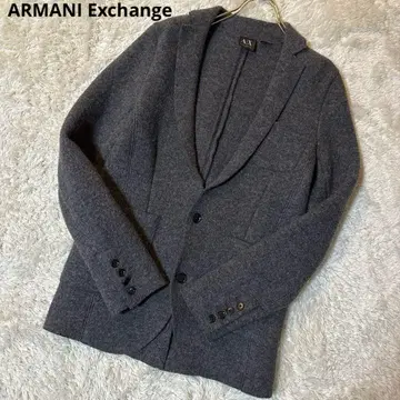 새상품급 울 100 아르마니 익스체인지 테일러드 자켓 S