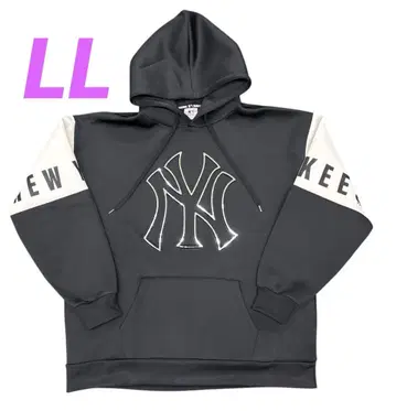 새상품급 뉴욕 양키스 후드티 긴팔 풀오버 맨투맨 LL