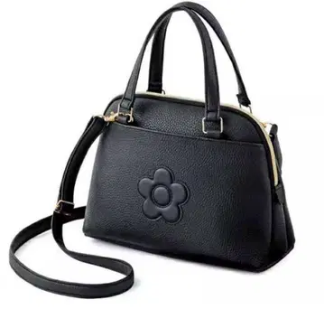 MARY QUANT 2way 숄더백 블랙